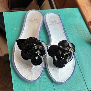 Stuart Weitzman Flower Sandals